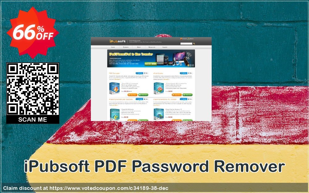 iPubsoft PDF Password Remover Coupon Code Apr 2024, 66% OFF - VotedCoupon