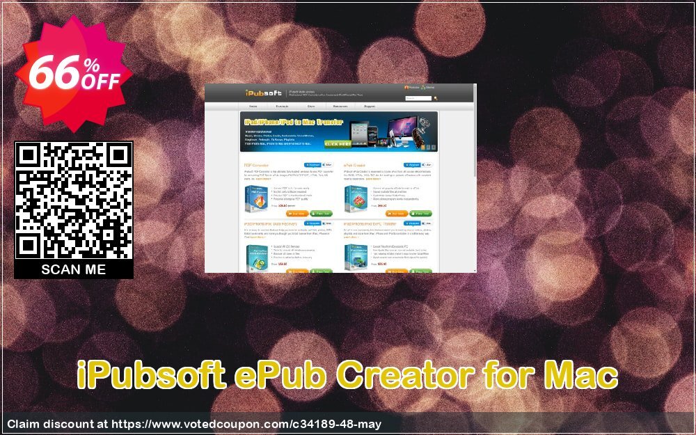 iPubsoft ePub Creator for MAC Coupon Code Apr 2024, 66% OFF - VotedCoupon