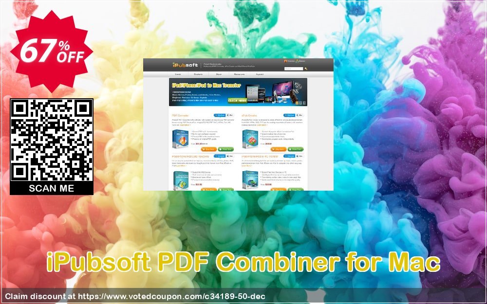 iPubsoft PDF Combiner for MAC Coupon Code Apr 2024, 67% OFF - VotedCoupon