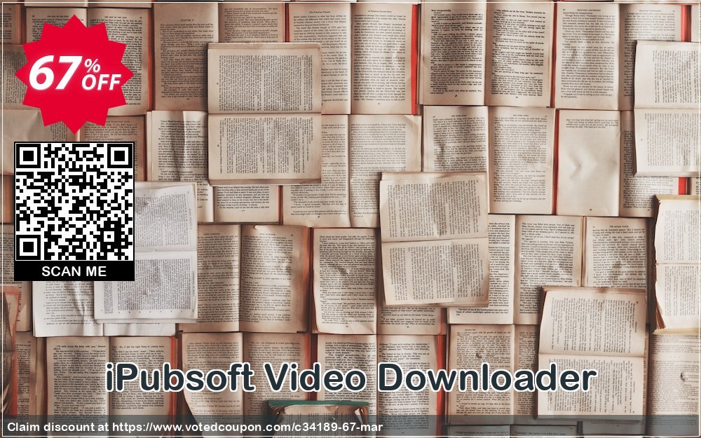 iPubsoft Video Downloader Coupon Code Apr 2024, 67% OFF - VotedCoupon