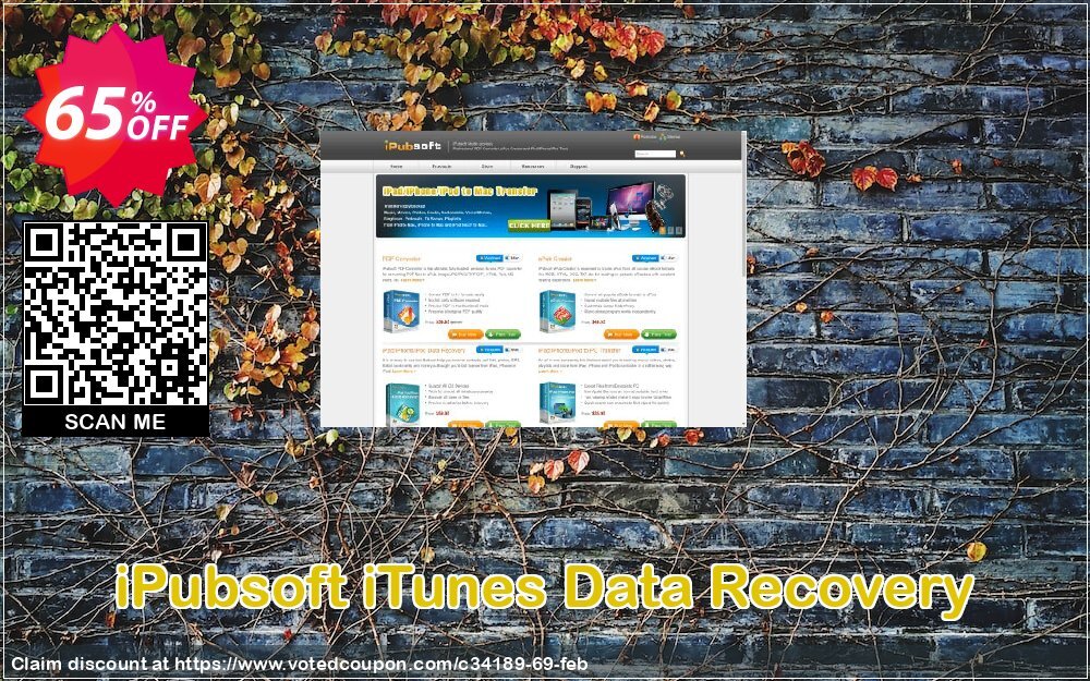 iPubsoft iTunes Data Recovery Coupon Code Apr 2024, 65% OFF - VotedCoupon