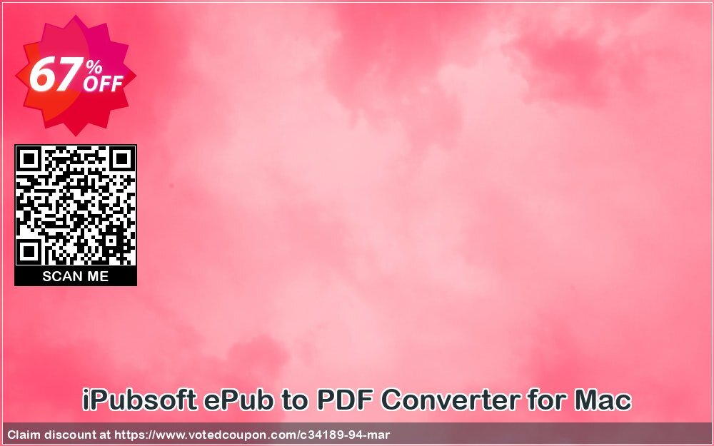 iPubsoft ePub to PDF Converter for MAC Coupon Code Apr 2024, 67% OFF - VotedCoupon