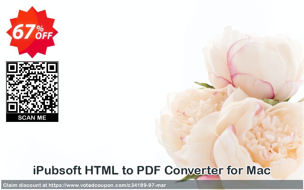 iPubsoft HTML to PDF Converter for MAC Coupon Code Apr 2024, 67% OFF - VotedCoupon