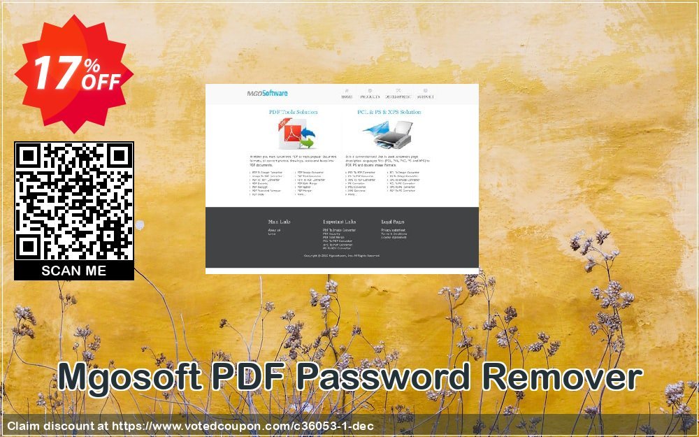 Mgosoft PDF Password Remover Coupon, discount mgosoft coupon (36053). Promotion: mgosoft coupon discount (36053)