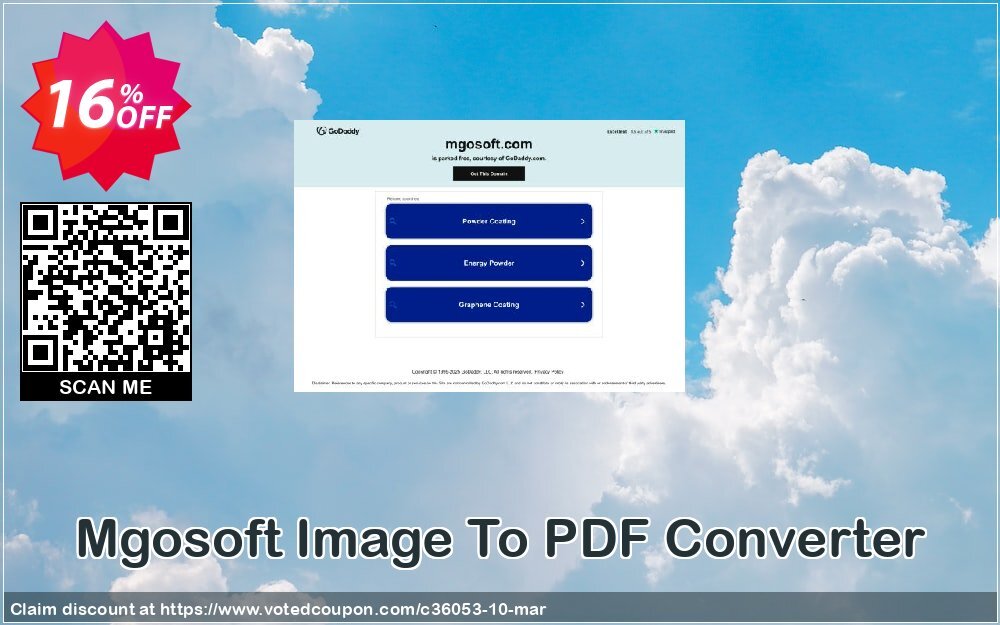 Mgosoft Image To PDF Converter Coupon, discount mgosoft coupon (36053). Promotion: mgosoft coupon discount (36053)