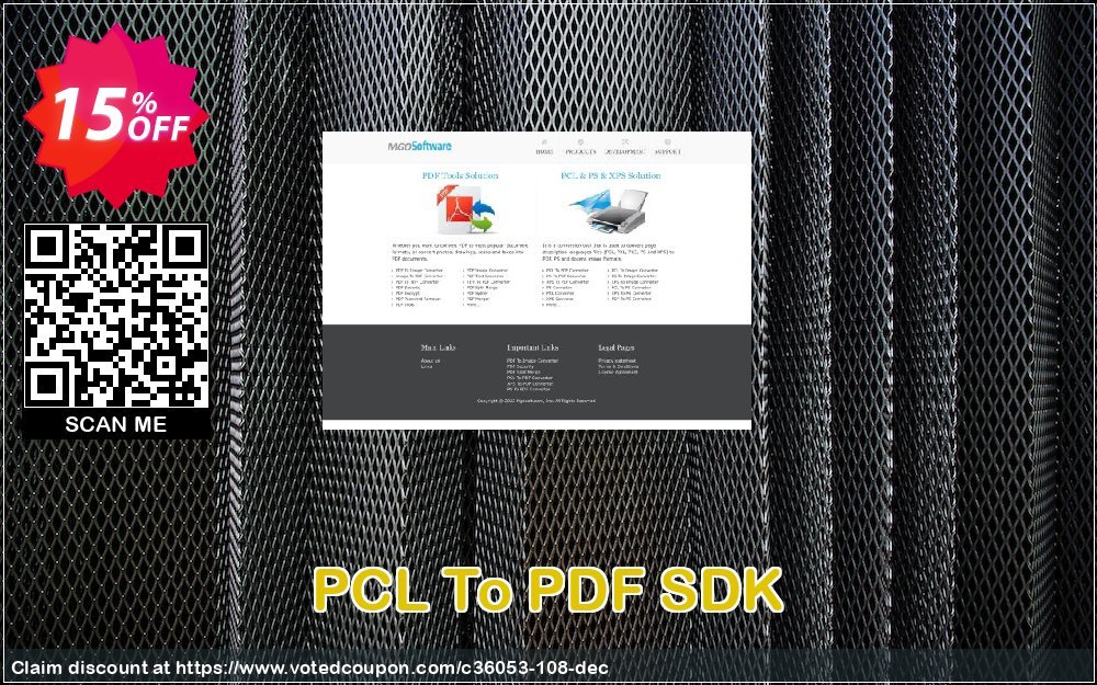 PCL To PDF SDK Coupon Code May 2024, 15% OFF - VotedCoupon
