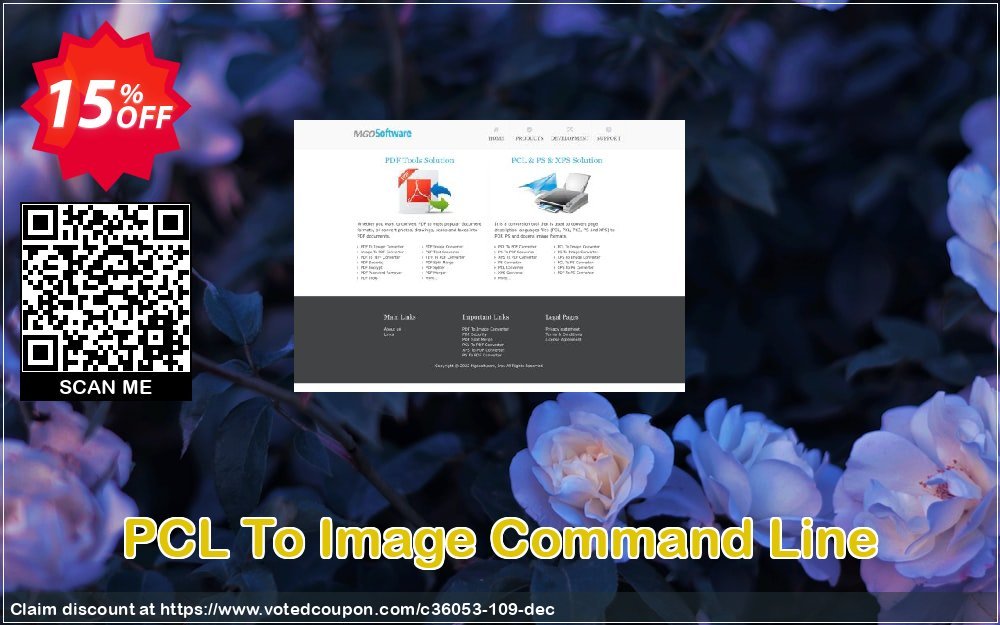 PCL To Image Command Line Coupon, discount mgosoft coupon (36053). Promotion: mgosoft coupon discount (36053)