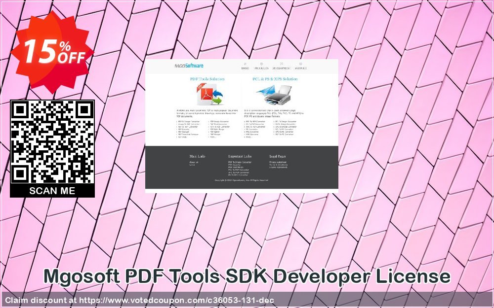 Mgosoft PDF Tools SDK Developer Plan Coupon Code Apr 2024, 15% OFF - VotedCoupon