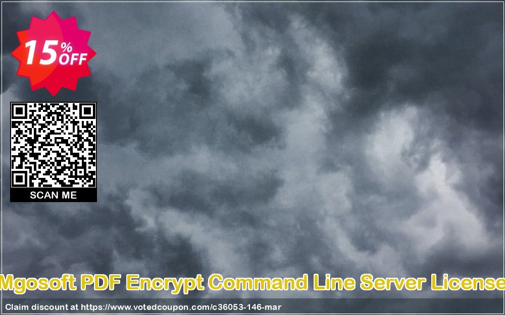 Mgosoft PDF Encrypt Command Line Server Plan Coupon Code Apr 2024, 15% OFF - VotedCoupon