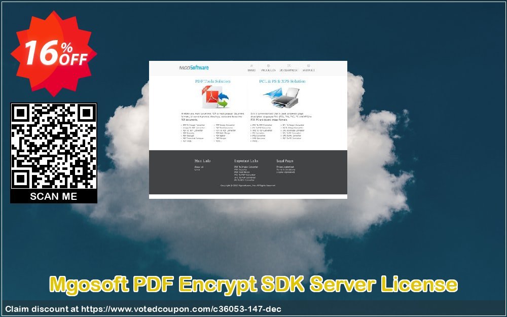 Mgosoft PDF Encrypt SDK Server Plan Coupon, discount mgosoft coupon (36053). Promotion: mgosoft coupon discount (36053)