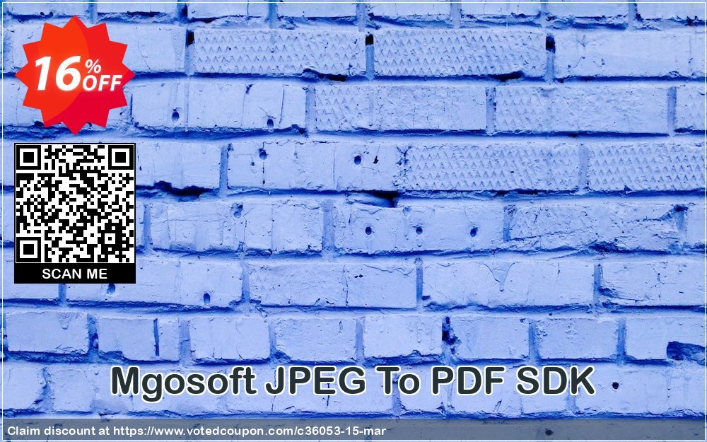 Mgosoft JPEG To PDF SDK Coupon Code May 2024, 16% OFF - VotedCoupon