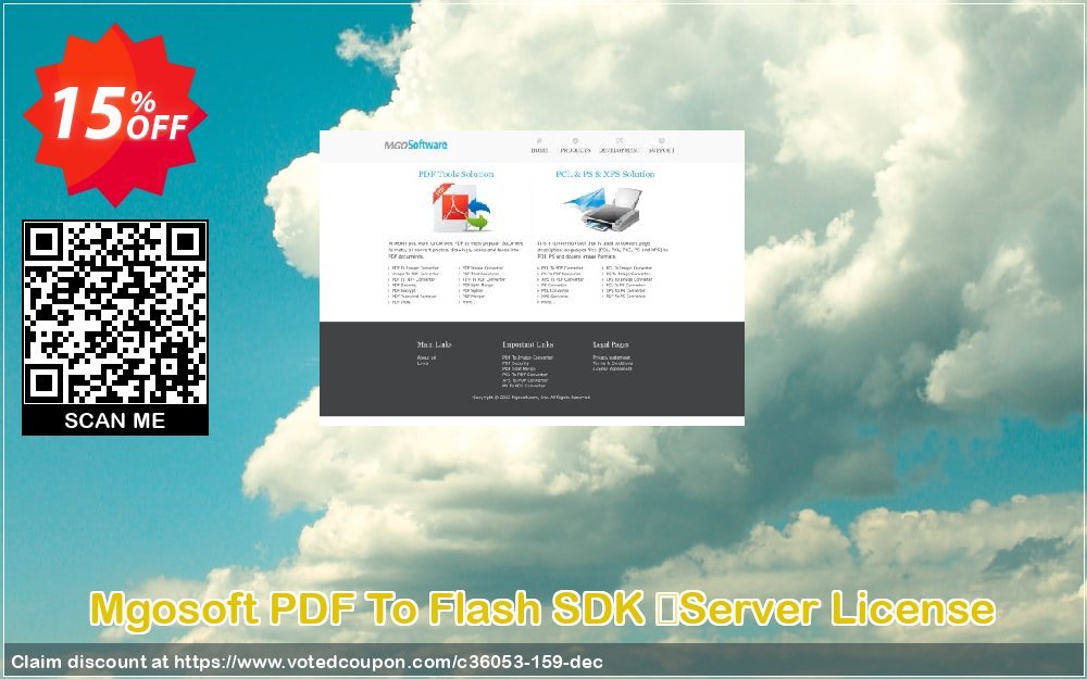 Mgosoft PDF To Flash SDK 	Server Plan Coupon, discount mgosoft coupon (36053). Promotion: mgosoft coupon discount (36053)