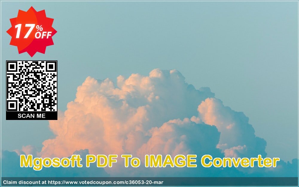 Mgosoft PDF To IMAGE Converter Coupon, discount mgosoft coupon (36053). Promotion: mgosoft coupon discount (36053)