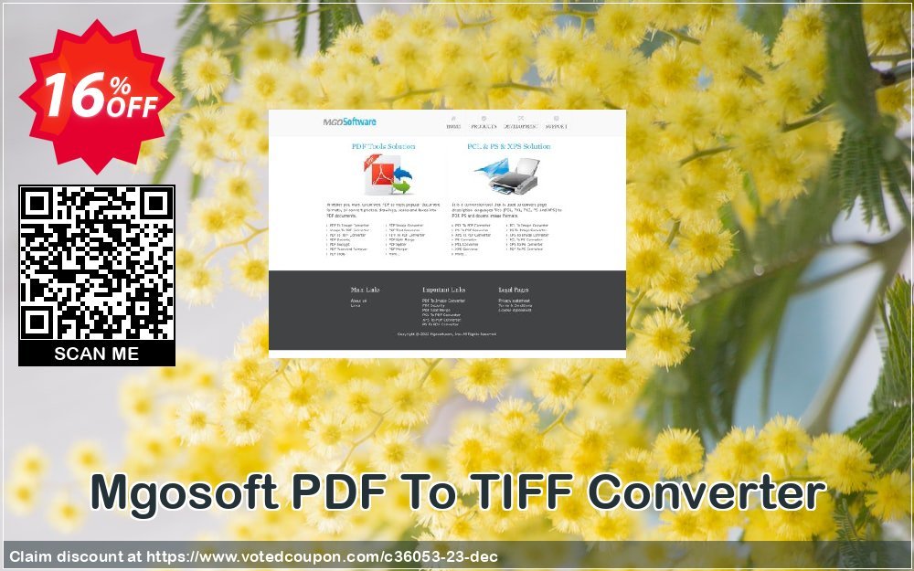 Mgosoft PDF To TIFF Converter Coupon, discount mgosoft coupon (36053). Promotion: mgosoft coupon discount (36053)