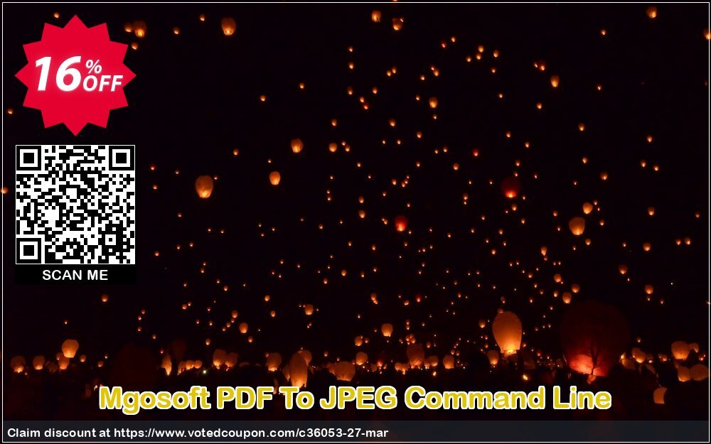 Mgosoft PDF To JPEG Command Line Coupon, discount mgosoft coupon (36053). Promotion: mgosoft coupon discount (36053)