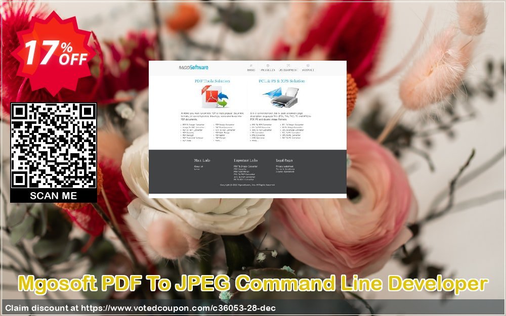 Mgosoft PDF To JPEG Command Line Developer Coupon, discount mgosoft coupon (36053). Promotion: mgosoft coupon discount (36053)