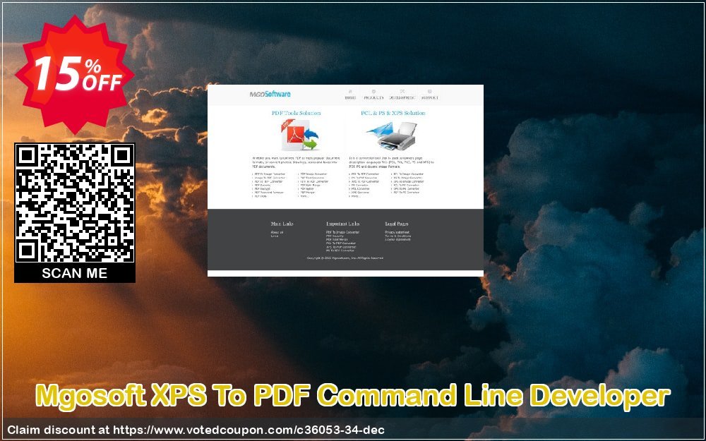 Mgosoft XPS To PDF Command Line Developer Coupon, discount mgosoft coupon (36053). Promotion: mgosoft coupon discount (36053)
