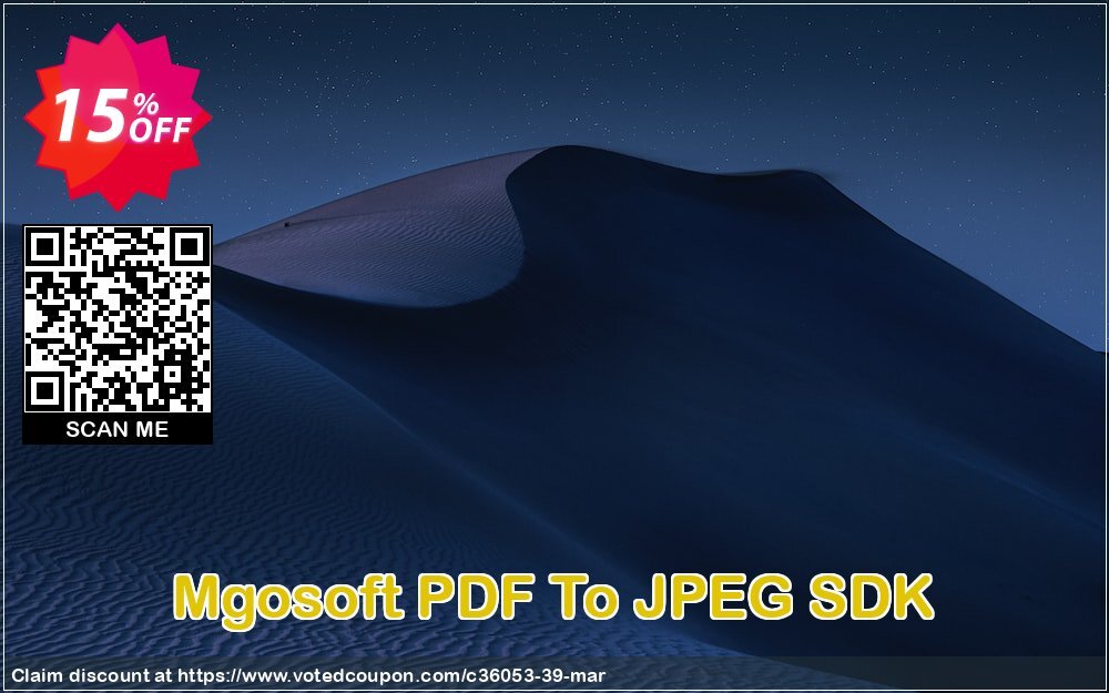 Mgosoft PDF To JPEG SDK Coupon Code Apr 2024, 15% OFF - VotedCoupon