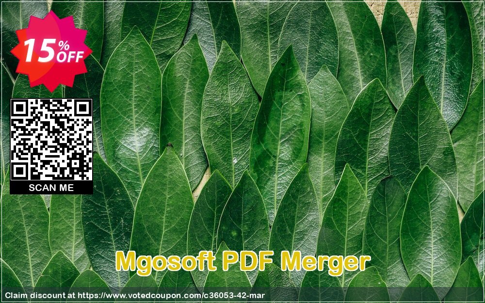 Mgosoft PDF Merger Coupon Code May 2024, 15% OFF - VotedCoupon