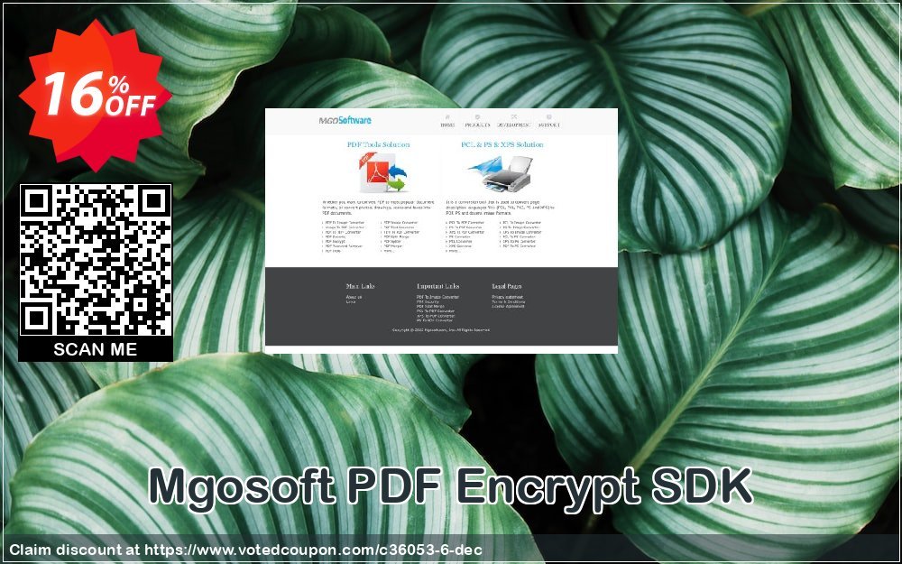 Mgosoft PDF Encrypt SDK Coupon, discount mgosoft coupon (36053). Promotion: mgosoft coupon discount (36053)