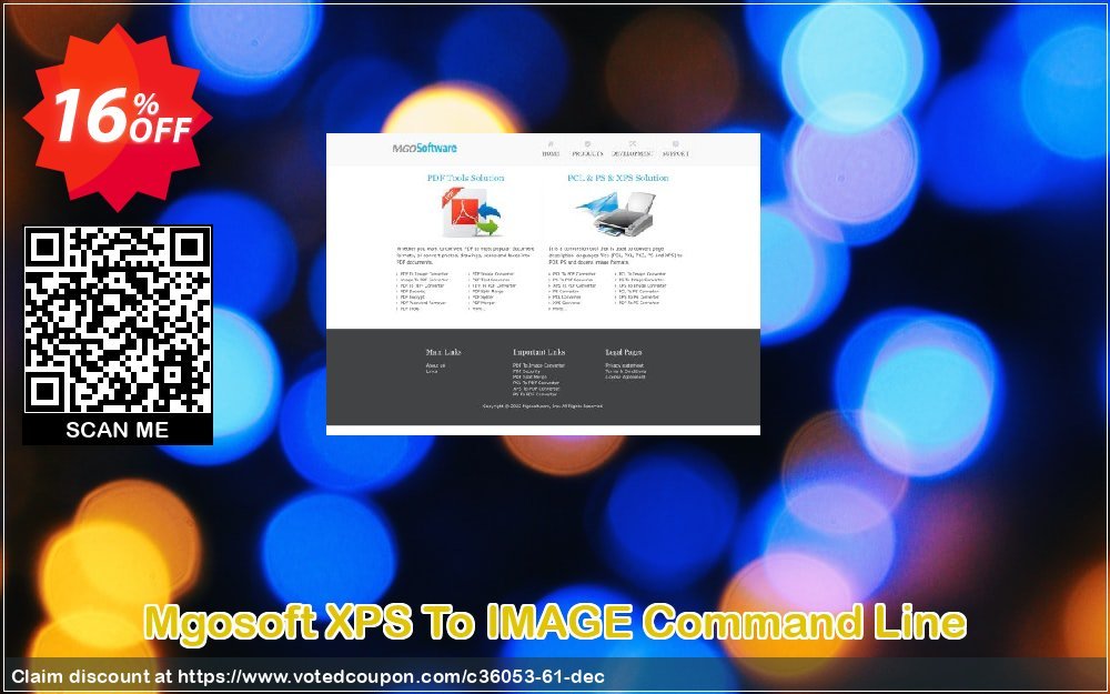 Mgosoft XPS To IMAGE Command Line Coupon, discount mgosoft coupon (36053). Promotion: mgosoft coupon discount (36053)