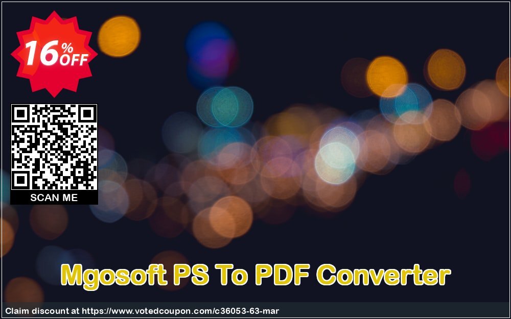 Mgosoft PS To PDF Converter Coupon, discount mgosoft coupon (36053). Promotion: mgosoft coupon discount (36053)