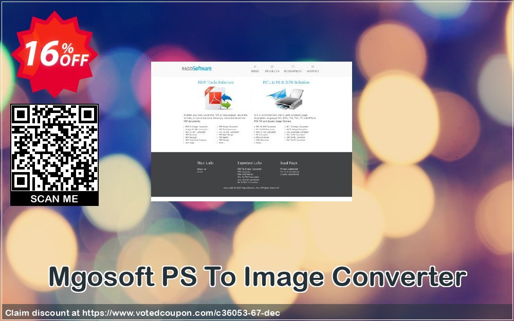 Mgosoft PS To Image Converter Coupon, discount mgosoft coupon (36053). Promotion: mgosoft coupon discount (36053)