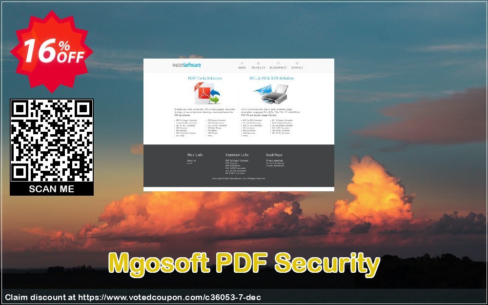 Mgosoft PDF Security Coupon, discount mgosoft coupon (36053). Promotion: mgosoft coupon discount (36053)