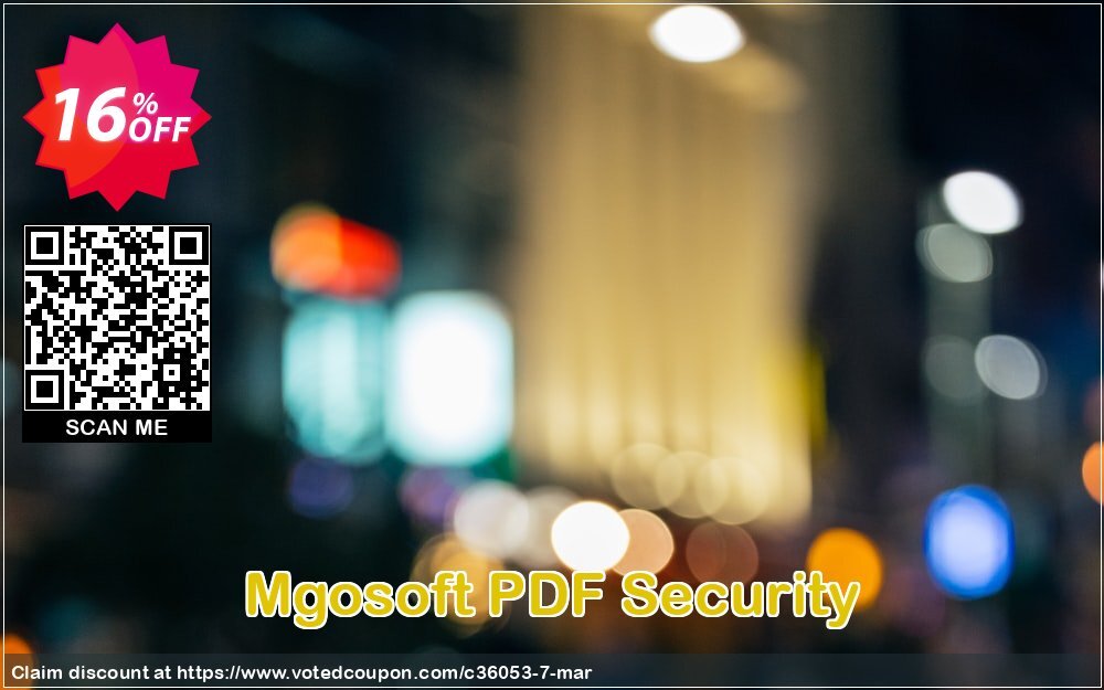 Mgosoft PDF Security Coupon, discount mgosoft coupon (36053). Promotion: mgosoft coupon discount (36053)