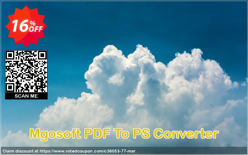 Mgosoft PDF To PS Converter Coupon Code May 2024, 16% OFF - VotedCoupon