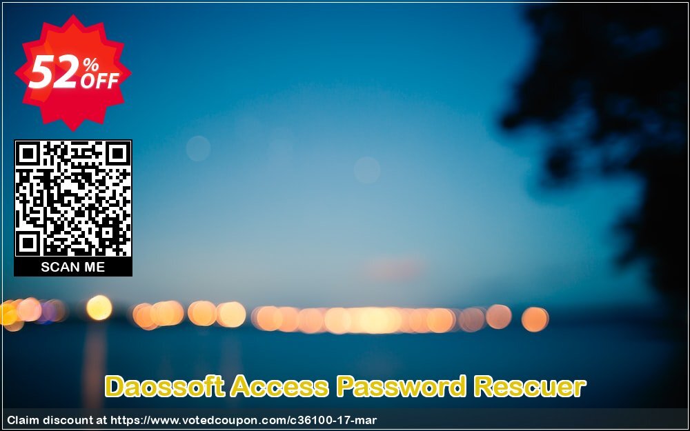 Daossoft Access Password Rescuer Coupon, discount 30% daossoft (36100). Promotion: 30% daossoft (36100)