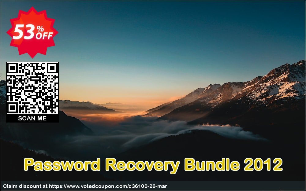 Password Recovery Bundle 2012 Coupon, discount 30% daossoft (36100). Promotion: 30% daossoft (36100)