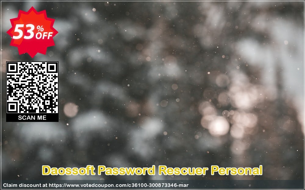 Daossoft Password Rescuer Personal Coupon, discount 40% daossoft (36100). Promotion: 40% daossoft (36100)