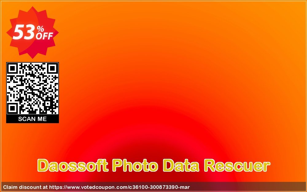 Daossoft Photo Data Rescuer Coupon, discount 40% daossoft (36100). Promotion: 40% daossoft (36100)