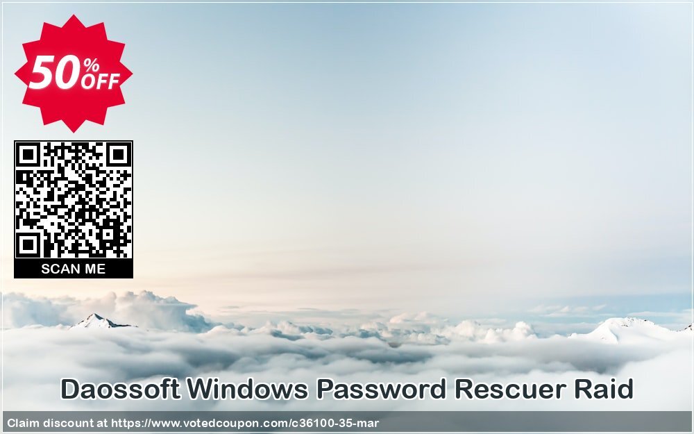 Daossoft WINDOWS Password Rescuer Raid Coupon, discount 30% daossoft (36100). Promotion: 30% daossoft (36100)