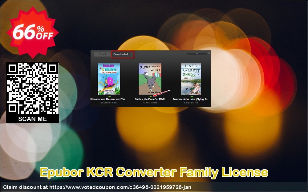 Epubor KCR Converter Family Plan Coupon, discount Epubor KCR Converter for Win wonderful promo code 2023. Promotion: wonderful promo code of Epubor KCR Converter for Win 2023
