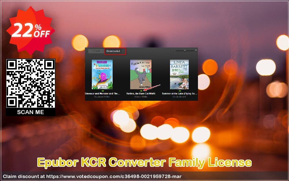 Epubor KCR Converter Family Plan Coupon, discount Epubor KCR Converter for Win wonderful promo code 2024. Promotion: wonderful promo code of Epubor KCR Converter for Win 2024