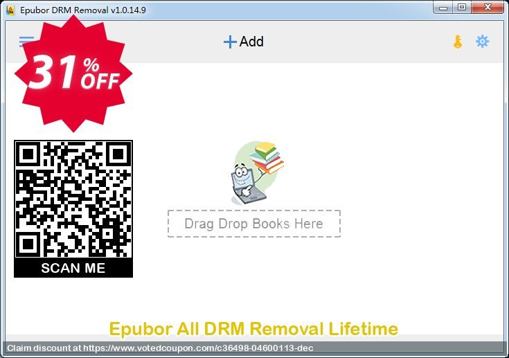 Epubor All DRM Removal Lifetime Coupon Code Dec 2023, 31% OFF - VotedCoupon
