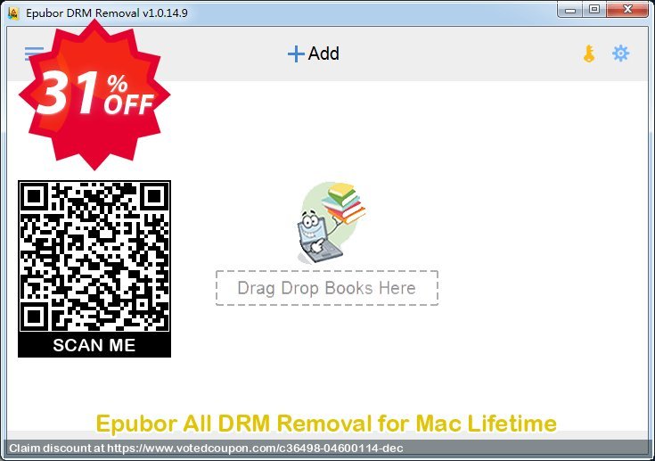 Epubor All DRM Removal for MAC Lifetime Coupon Code Feb 2024, 31% OFF - VotedCoupon