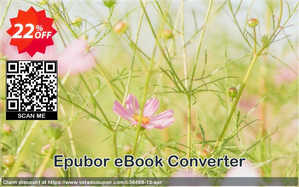 Epubor eBook Converter Coupon, discount Epubor eBook Converter for Win dreaded sales code 2024. Promotion: Epubor Ebook Software discount code