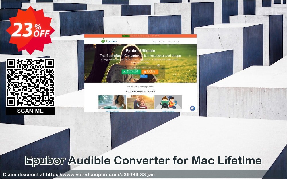 Epubor Audible Converter for MAC Lifetime