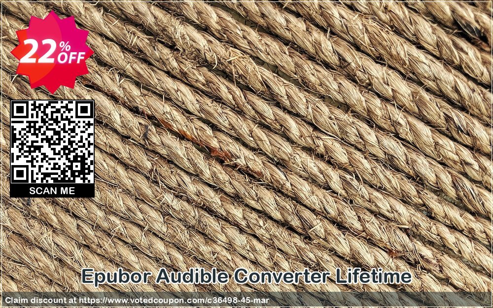 Epubor Audible Converter Lifetime Coupon, discount 20% OFF Epubor Audible Converter Lifetime, verified. Promotion: Hottest discounts code of Epubor Audible Converter Lifetime, tested & approved