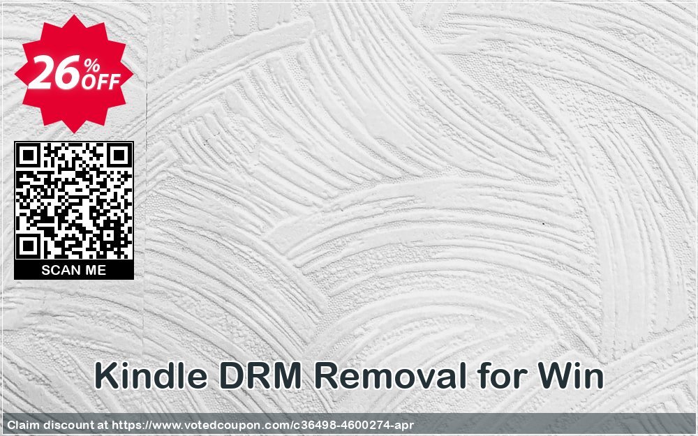 Kindle DRM Removal for Win voted-on promotion codes