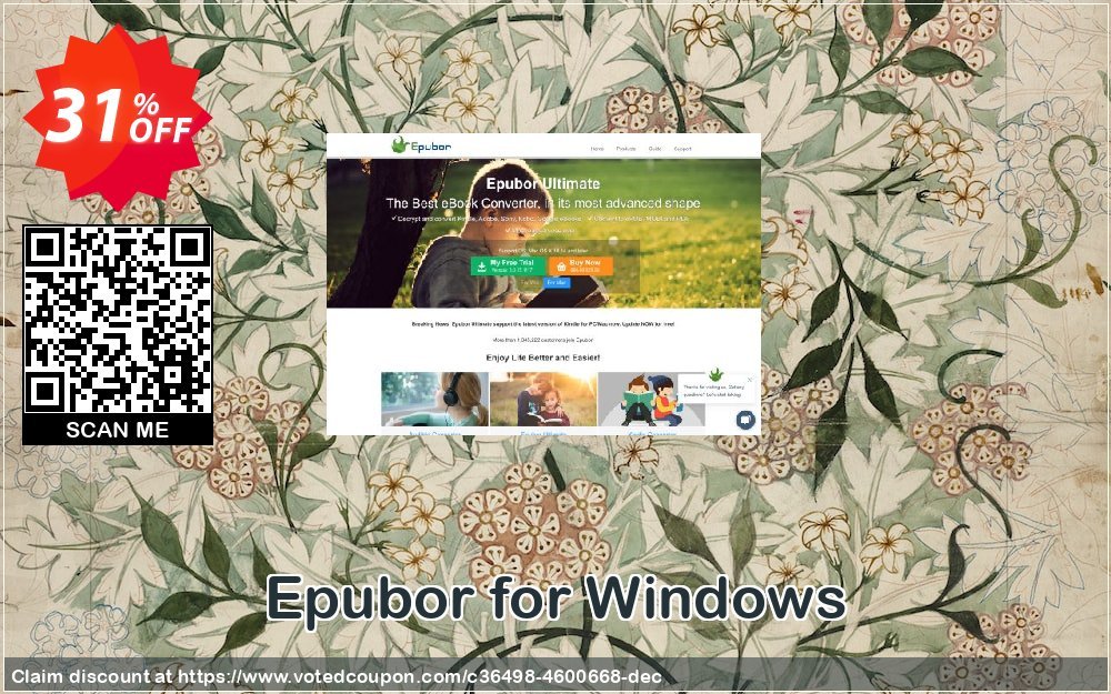 Epubor for WINDOWS Coupon Code Oct 2023, 31% OFF - VotedCoupon
