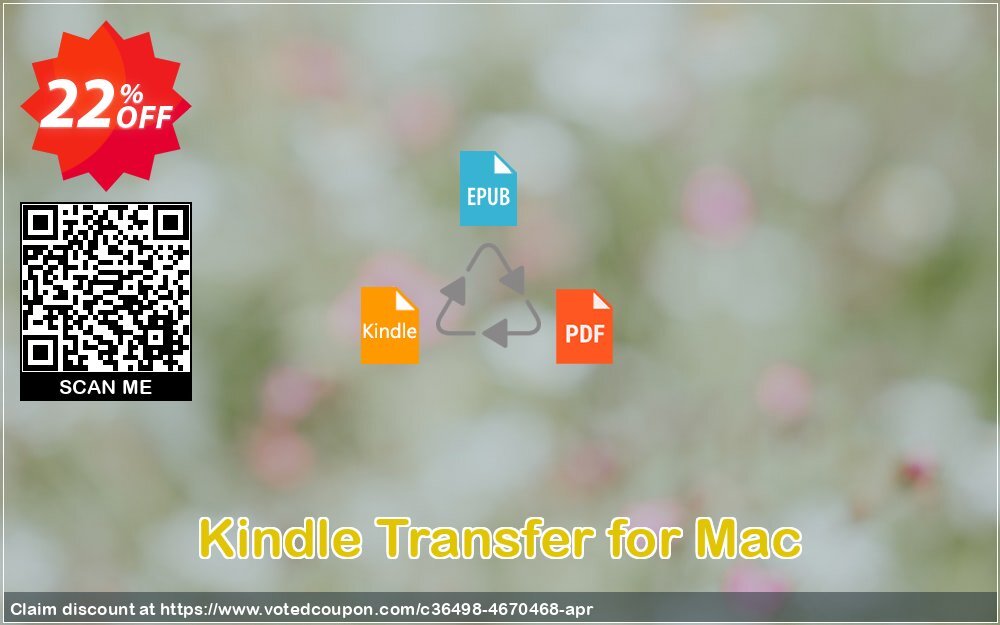 Kindle Transfer for MAC Coupon, discount Kindle Transfer for Mac awesome sales code 2024. Promotion: exclusive promotions code of Kindle Transfer for Mac 2024