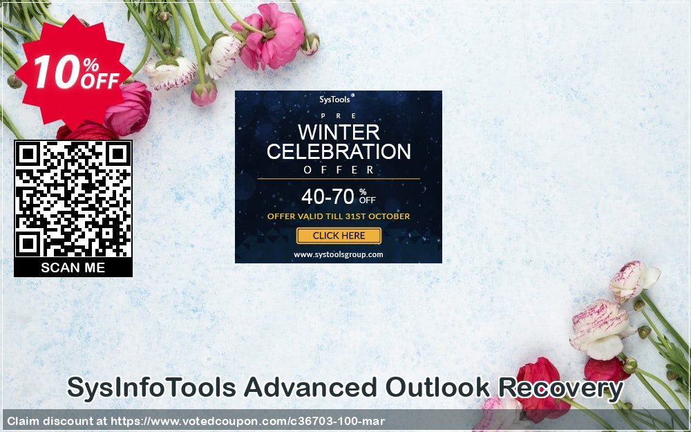 SysInfoTools Advanced Outlook Recovery Coupon Code Apr 2024, 10% OFF - VotedCoupon