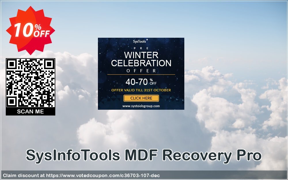 SysInfoTools MDF Recovery Pro Coupon Code Apr 2024, 10% OFF - VotedCoupon