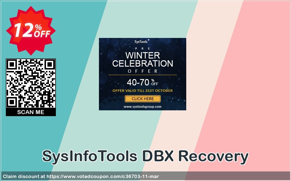 SysInfoTools DBX Recovery Coupon Code Apr 2024, 12% OFF - VotedCoupon