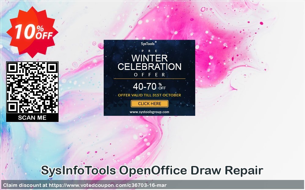 SysInfoTools OpenOffice Draw Repair Coupon Code Apr 2024, 10% OFF - VotedCoupon