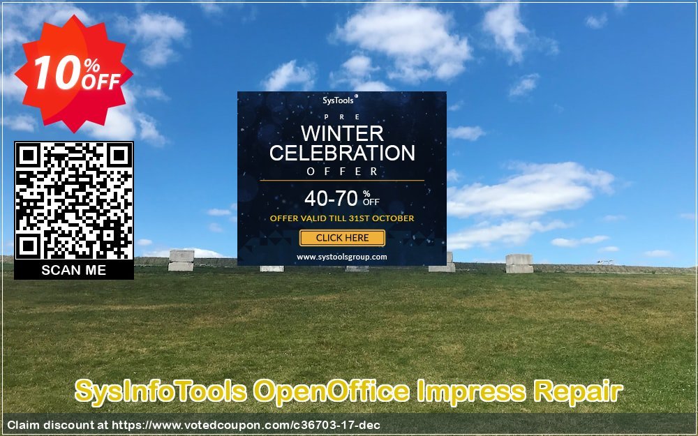 SysInfoTools OpenOffice Impress Repair Coupon Code Apr 2024, 10% OFF - VotedCoupon